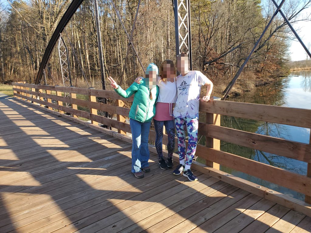 Alpine Springs Guided nature walk promoting mindfulness and recovery at Alpine Springs residential treatment